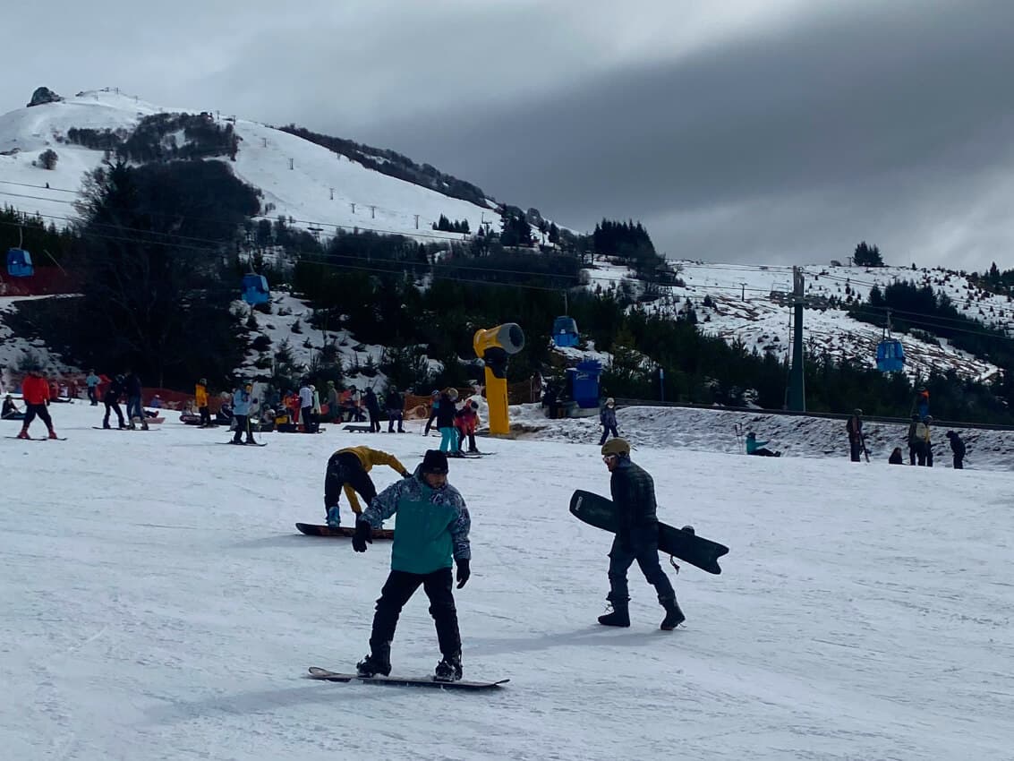 Clase bautismo de ski / snow - Cerro Catedral